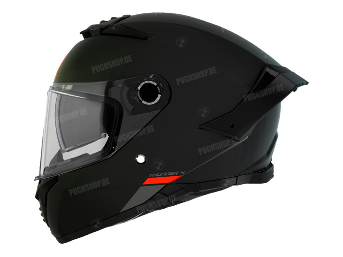 Helm MT Thunder 4 SV Solid mat zwart (S - XXL)